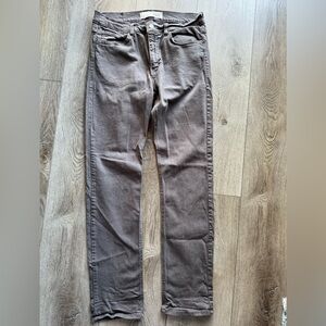 Rustic Dime Brown Slim Fit Jeans